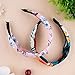 SIQUK 15 Pieces Knot Headbands Cross Knot Headband Twist Knot Turban Floral Headband for Women and Girls
