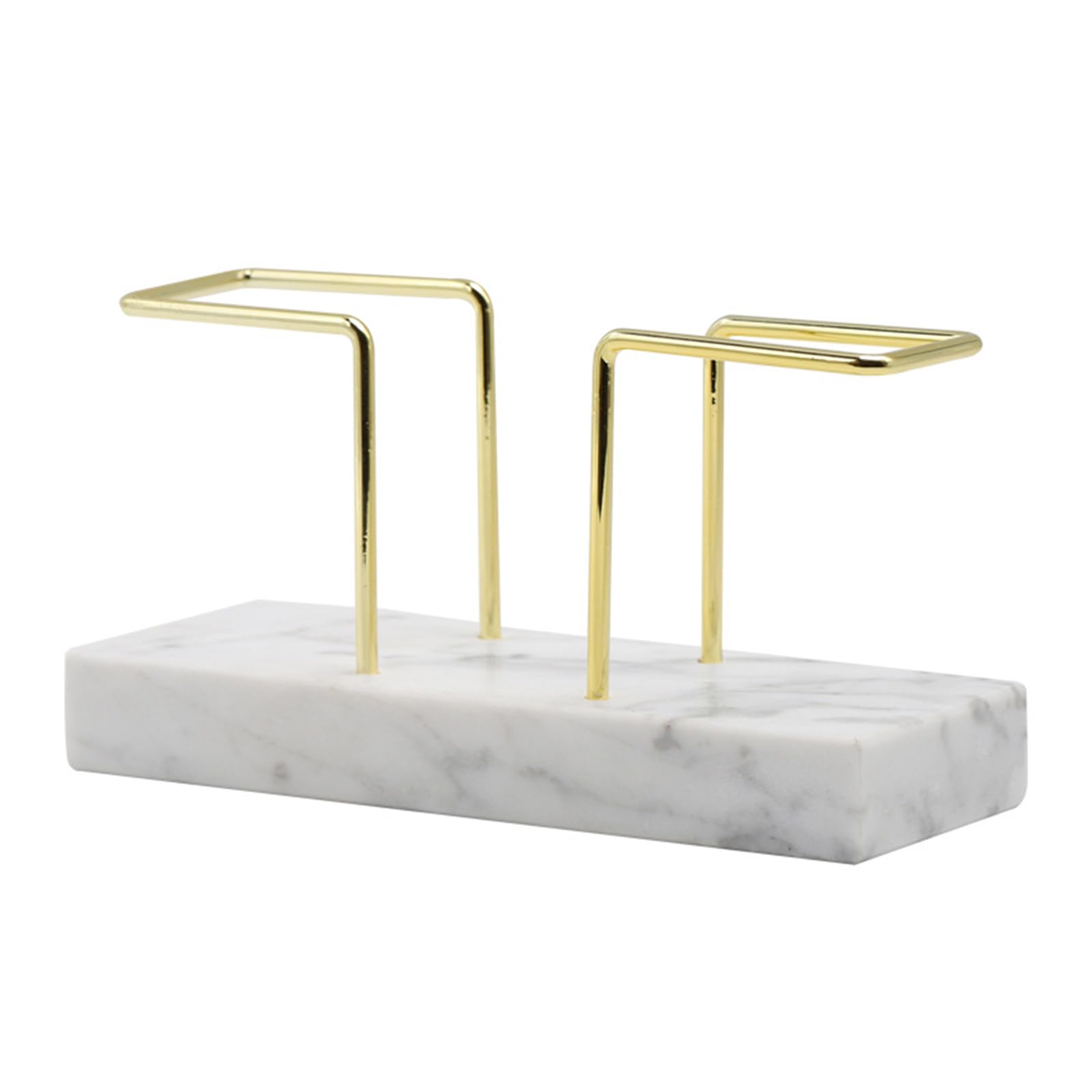 Kalttoy Multicolor Compact Marble Tissue Dispenser Strong Base, Simple Setup For Small Bathroom Decor Natural Stone Tissue Dispenser Bathroom Essential Strong Designs Roll Holder For Contemporary Space