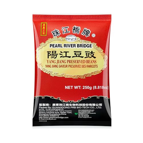 Pearl River Bridge Yang Jiang Flavor Preserved Beans, 250 g/8.82 oz.