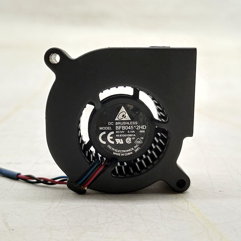 NZNYDNL Delta BFB04512HD 4520 12V 0.15A 3-wire Turbo Blower Fan