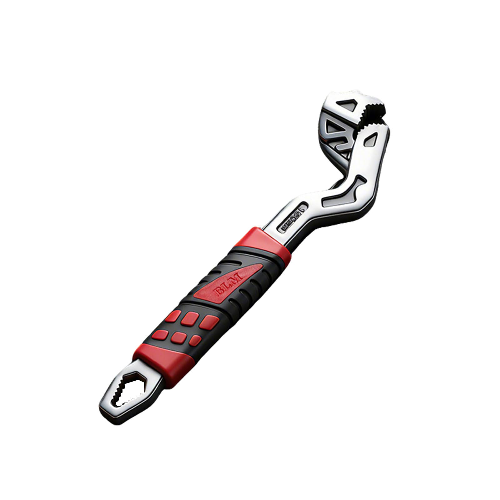 RGYBAO Wrench Bathroom Ratchets Electrician Household Mechanics Woodworking Wrenches Wide Jaw Tool Adjustable Spanner