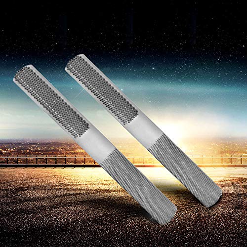 2 Pack Wood Rasp File, Hand File and Round Rasp, Half Round Flat Needle Files, Best Half Round File Wood File Set for Sharping Wood and Metal Tools