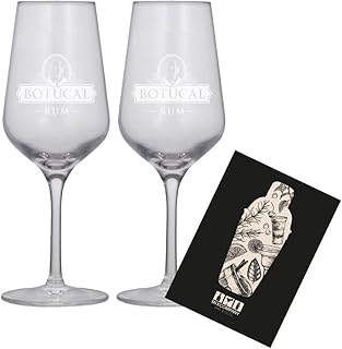 Botucal Rum Nosing Glas Gläser Set Ron de Venezuela Glas Longdrinkglas - 2x Gläser