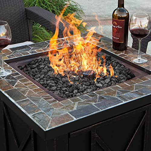 Image of Onlyfire 10Lbs Black Lava Rock for Fire Pit /Fireplace /Gas Grill /Landscaping