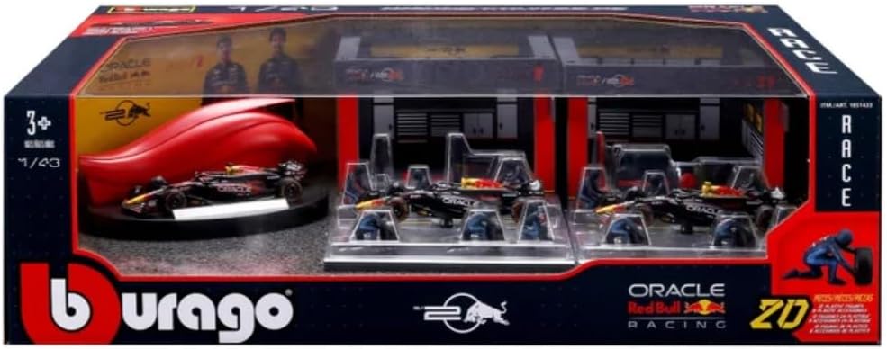 Bburago 1:43 Formula Racing Paddock Set