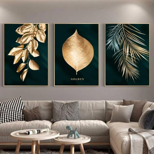 Oeuvre d'art moderne LSYALUCK : impression sur toile premium avec châssis - 5