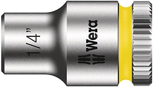 Wera 8100 SA 9 Zyklop Speed Multi-function Ratchet, Socket & Bit Set, 1/4" Drive, Imperial, 28pc, 05004019001