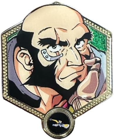 Cowboy Bebop x Zen Monkey Studios: Golden Series 2 - Jet Black Collectible Enamel Pin image 2