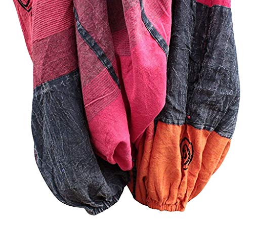 Shopoholic Fashion Mens Womens Unisex Hippy Patch Dungarees4