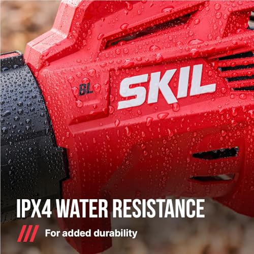 Image of SKIL PWR CORE 40 Brushless 40V 530 CFM Cordless Leaf Blower Kit, Variable Speed with Power Boost, Includes 2.5Ah Battery and Auto PWR Jump Charger- BL4713C-11