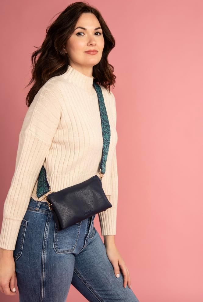 KEDZIE Embroidered Interchangeable Bag Straps Adjustable Length 55” Handbag Purse 2-inch Wide Guitar Style Crossbody Strap - Image 9