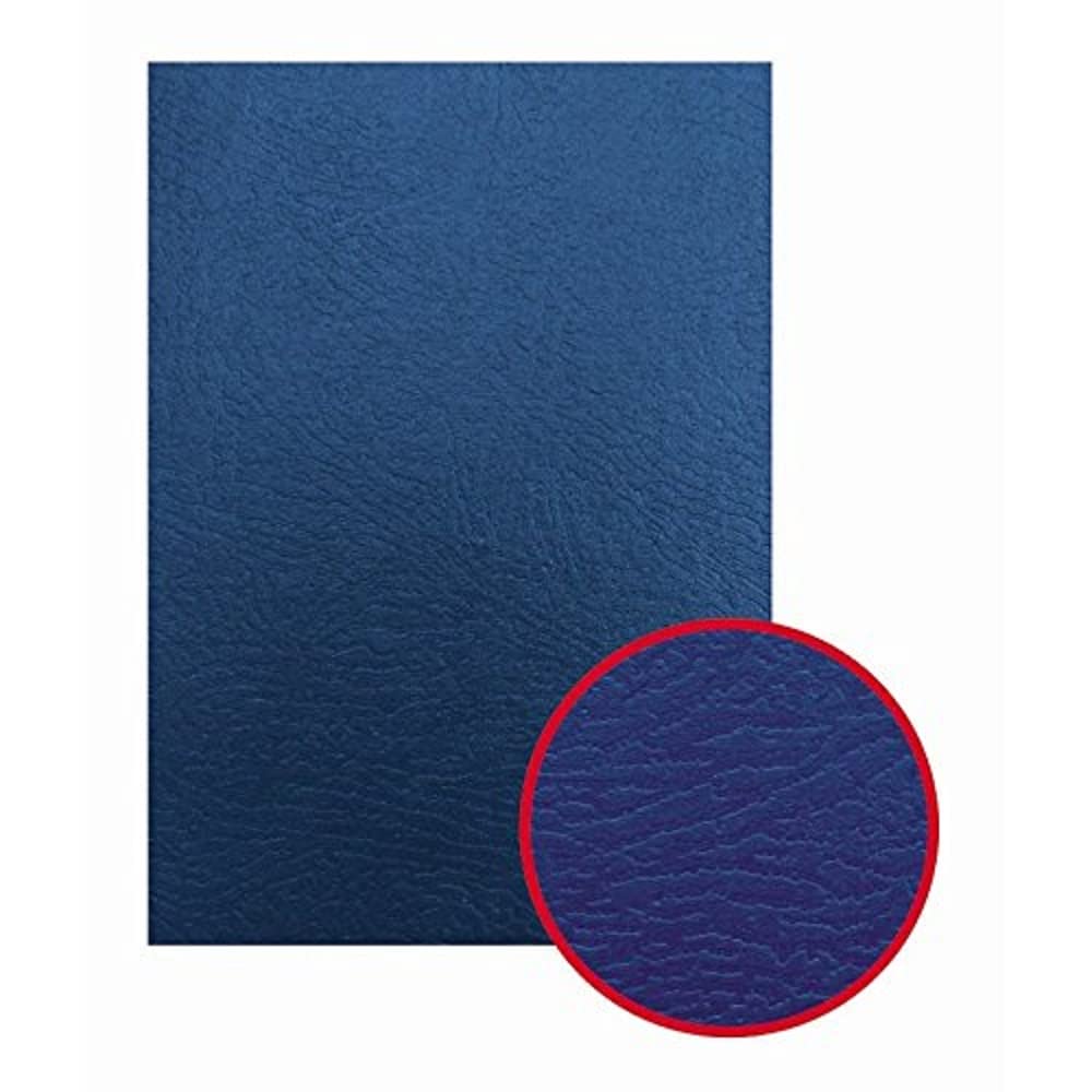 GBC ESP426081 - Portada de encuadernación IBISCOLEX cartón símil piel DIN A4 750 grs (Pack 50) color azul