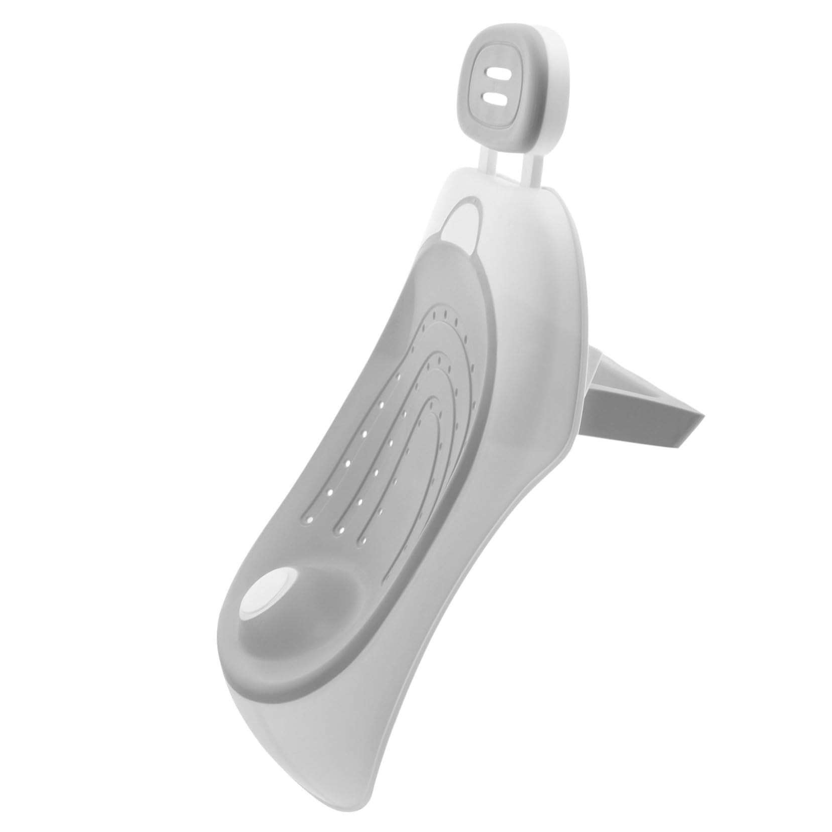 Adjustable Bath Seat with Nonslip Foam Backrest Foldable Bathtub Support for Versatile Bath Bed and Stool for Double