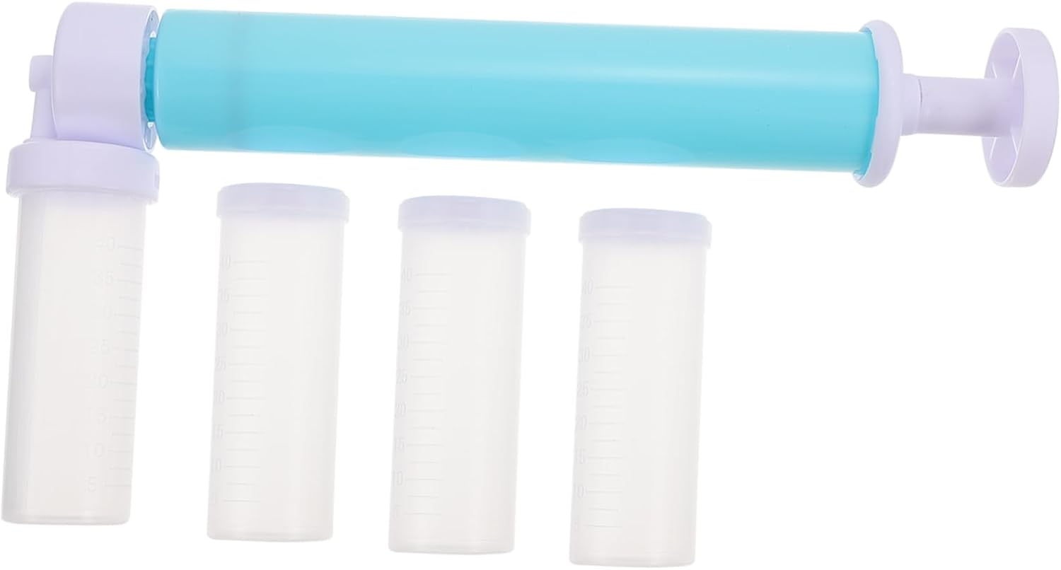 ULTECHNOVO Manual Cake Coloring Airbrush Sprayer Lightweight Baking Tool for Cake Decoration Portable Dust Powder Sprayer for Pastry and Cupcake Decorating Easy to Use Home Baking Accessory