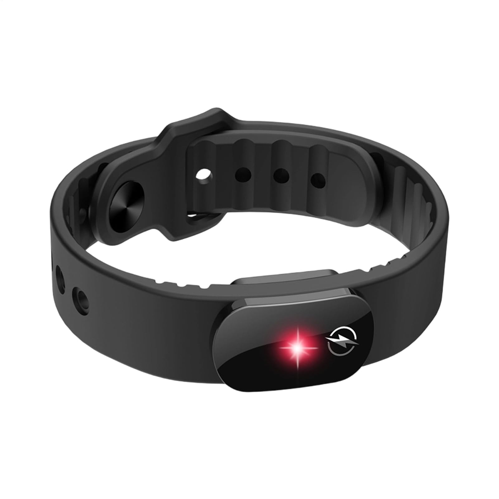 Generisch Antistatic Wrist Strap - Silicone Unisex Wrist Band | Grounding Bracelet | Winter Electrostatic Removal Grounding Strap for Adults, Women, Men, Lovers, Family, Friends, black, Siehe