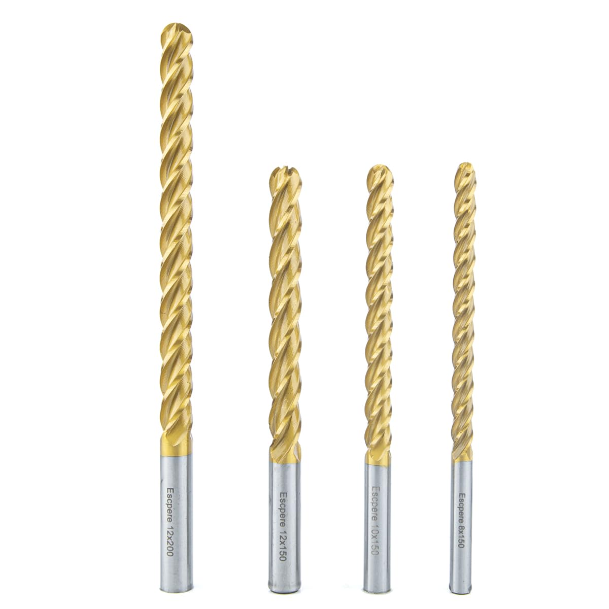 Cortador CNC de espuma de poliestireno EVA EPS para cortar fresas largas en espiral HSS 2D/3D, punta de bola D6xR3x100x150