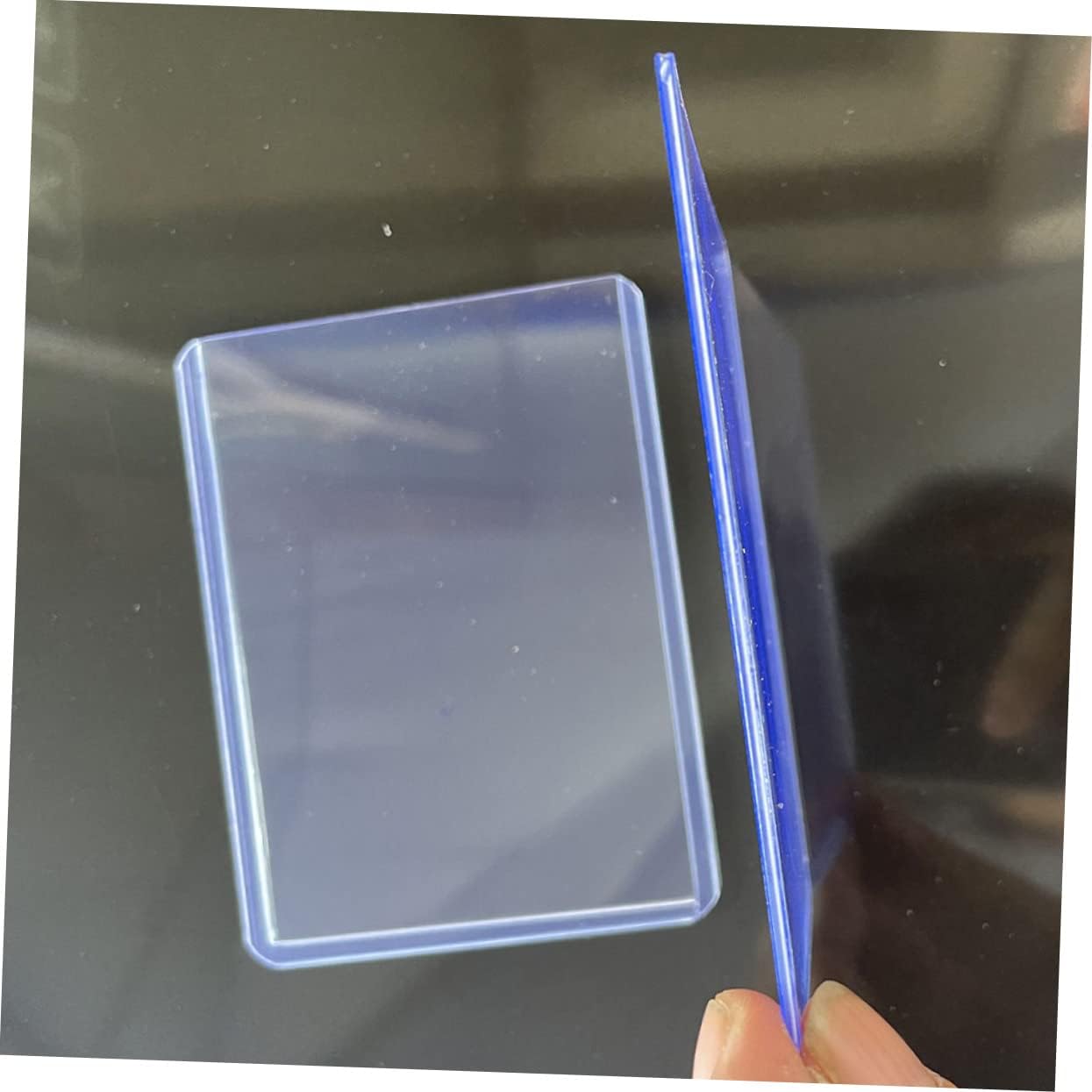 BESPORTBLE 100Pcs Protective Cards Sleeves for Game Business Postcards Easy to Use Clean Fits Standard Cards for Organizing