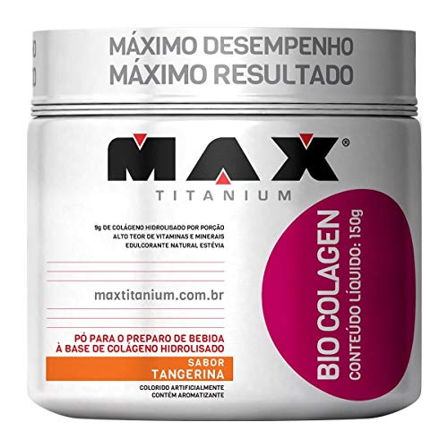 Bio Colagen (150G) - Sabor Tangerina, Max Titanium