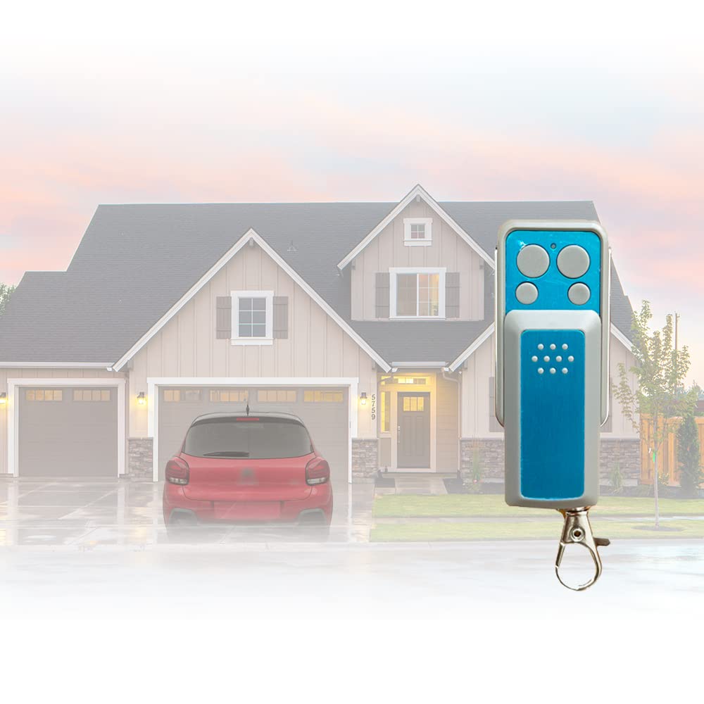 Allotech Remote Control for Gate and Garage Door 4 Channels 433 MHz Compatible with Avidsen 114253, 104350, 104250, 654300 - Image 3