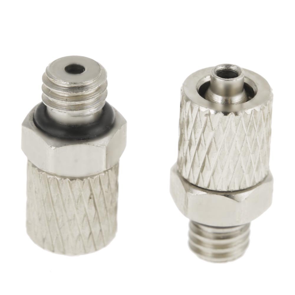 4 Raccordi Pneumatici Girevoli A Gomito Maschio &ndash; Push-in Per Tubo Da 4mm, Filetto M5