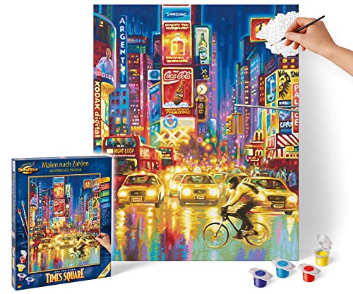 Peinture par numéros acryliques Schipper coffret Times Square
