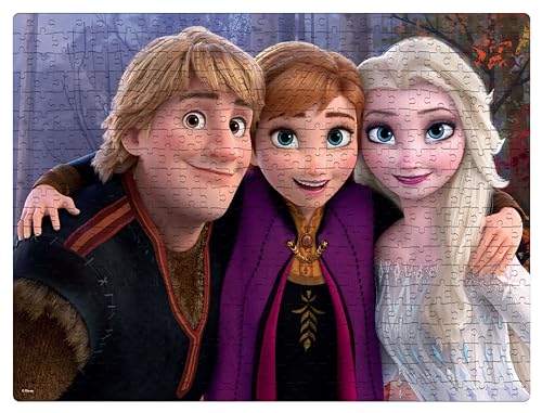 Image of Frank Frozen- Friends Forever 500 Piece Jigsaw Puzzle for Adults & Kids Above 10 Years | Fun & Challenging Having Realistic Illustrations | Brain Booster Puzzle Games for Focus & Memory