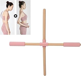 Yoga Sticks for Posture, Lightweight Detachable Hunchback Correction Posture Corrector Stick for Improves Slouch, Prevent Humpback