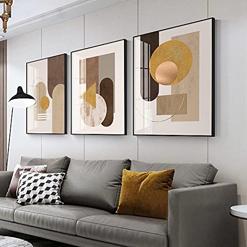 Toile murale abstrait art moderne peinture salon décoration intérieure 50x70cm
