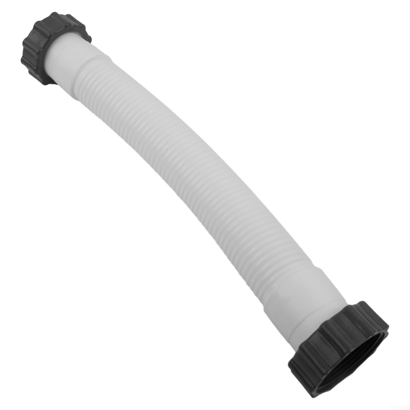Swimming Pool Hose with Fitting 1.5 inch Internal Thread, Pool Sand Filter Pump Hose 11535 Interconnecting Hose for Intex 16 Inch, Grey(1 Pack)