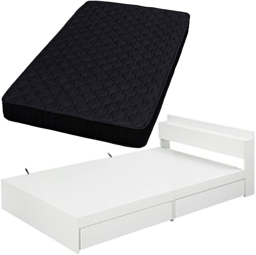 Amazon｜【ベッドマットレスセット】 アイリスプラザ 収納ベッド