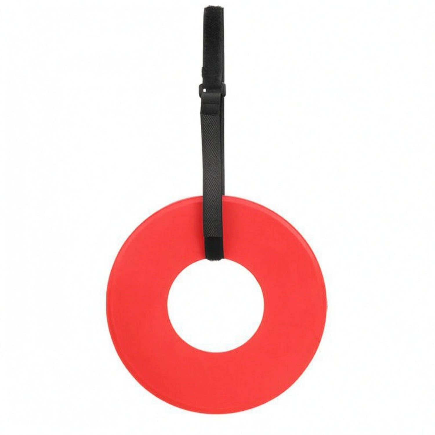Hanging Strap Football Striking Target Solid Panel Strike Placement Target Easy to Set up Soccer Striking Training Aid Secure Fit, Red 19.5CM|Goals & Nets|Sporting Goods-picture-10