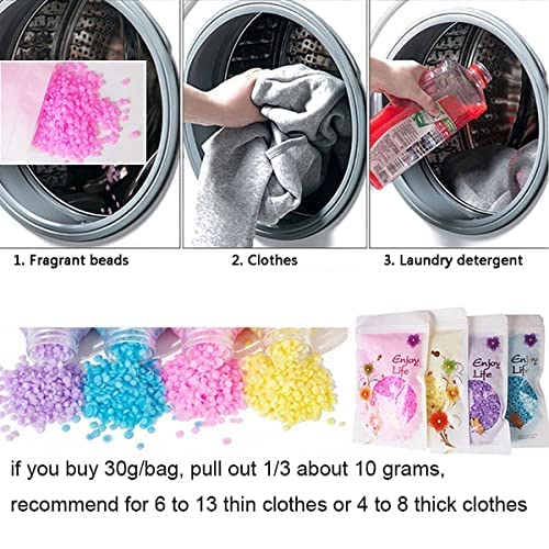 Laundry Fragrance Booster Scent Beads For Soft & Delightful Smelling Clothes (Pack Of 2) 1