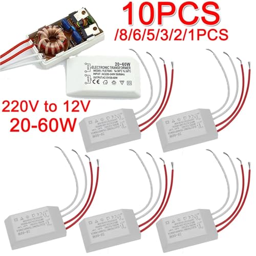 Transformateur 220V à 12V CA-CC pour lampe halogène basse tension