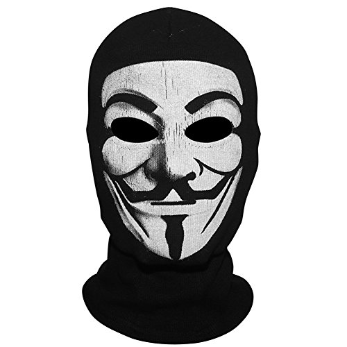 Innturt Vendetta Fabric Mask Hood Face Balaclava Outdoor Cosplay Full Mask