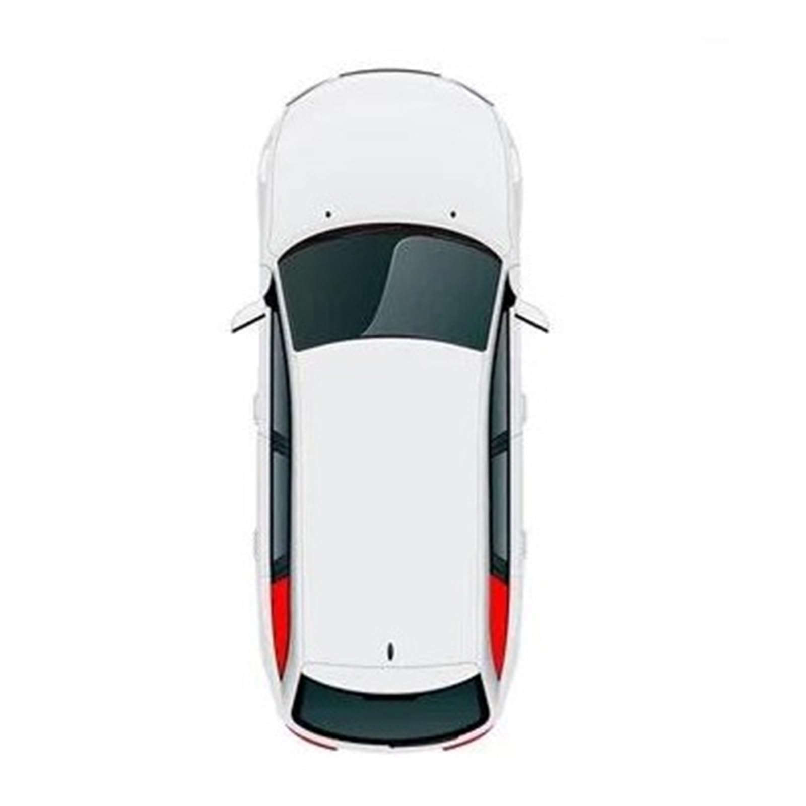 Parasol para parabrisas delantero Chery JAECOO J7 contra rayos UV con cortinas magnéticas traseras 3