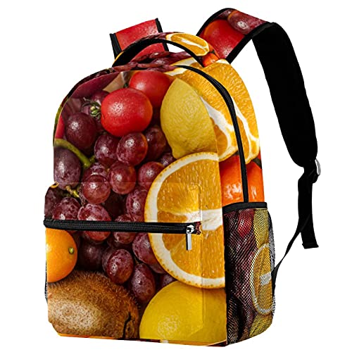 Sac à dos grande capacité avec paysage nature pour les cours et les sorties