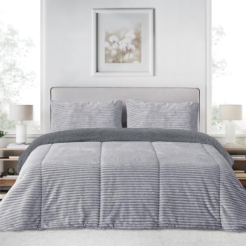 Victorio & Lucchino V&L Edredón Comforter Jaspeado con Reverso...