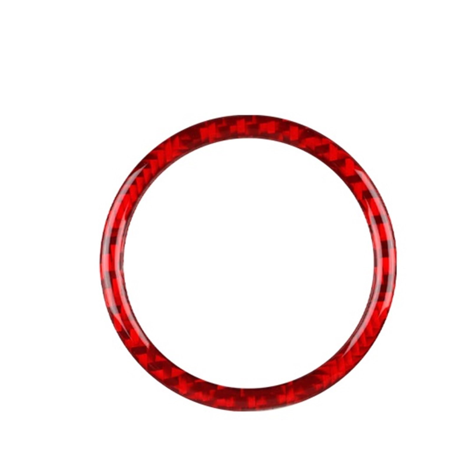 Cenxii Rhd Red Carbon Car Trim Strip For Subaru For Crosstrek For Impreza 2024 Rhd Car Engine Start Stop Button Frame Interior Accessories Car Interior