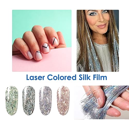 Zuroki Fili per Trecce Capelli, Tinsel Hair