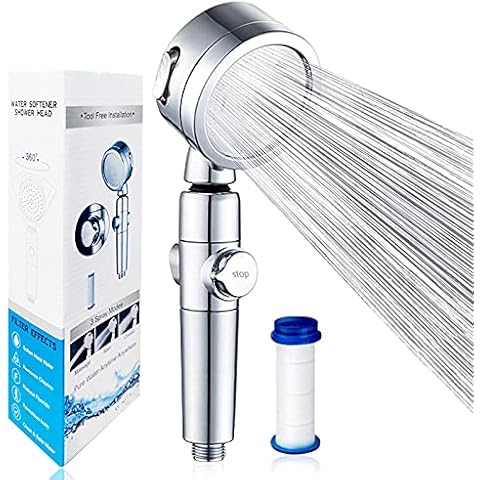 Alcachofa Duchaa Alta Presión con 4 Modos de Spray de Agua y Función de Purificación de Agua Cover