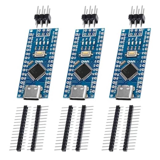 ARCELI Nano 3 moduli chip per connettore Type-C da 5 V 16 m microcontroller compatibile con Arduino IDE
