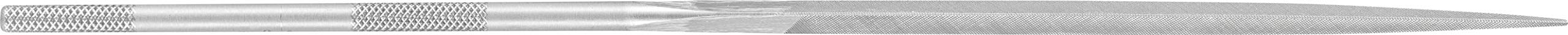 Lime à aiguilles carrée 15,2 cm avec manche moleté coupe 2 pour ajustage