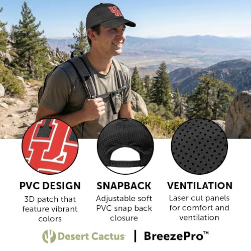 Desert Cactus Houston Snapback Hat miniatura 3