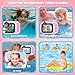 Unterwasserkamera Kinder Kamera Unterwasser Fotoapparat Wasserdicht Digitalkamera 12MP wasserdichte Kinderkamera 1080P Video Foto Kamera Unterwasser Kids Waterproof Cameras 3M/10FT mit 32GB Karte