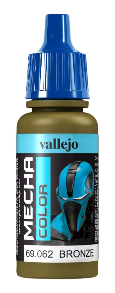 Vallejo 17 ml "AV Mecha Color" Acrylic Airbrush Colour - Bronze