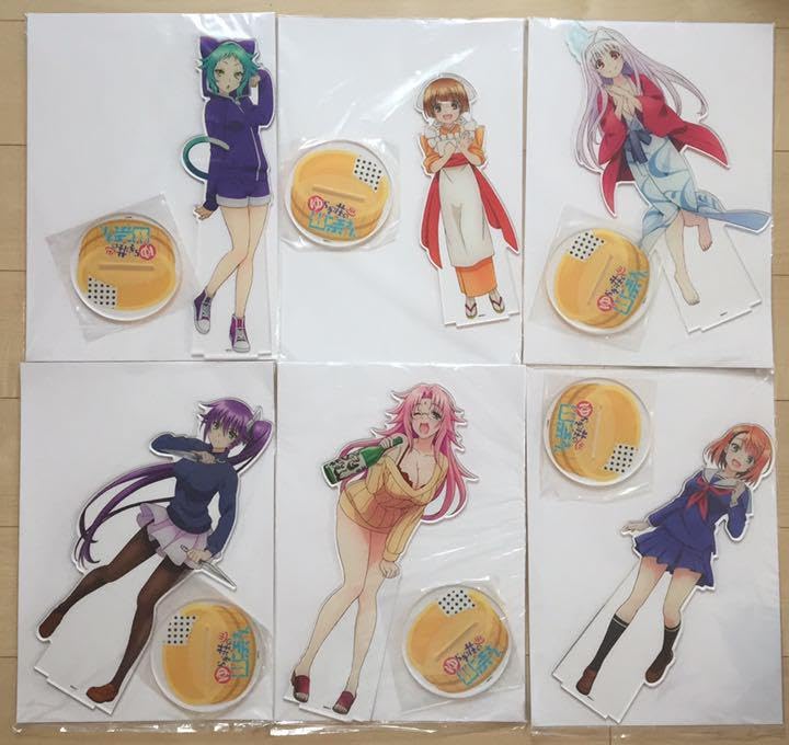 Amazon.co.jp: ゆらぎ荘の幽奈さん 特大アクリルスタンド 6種コンプ 