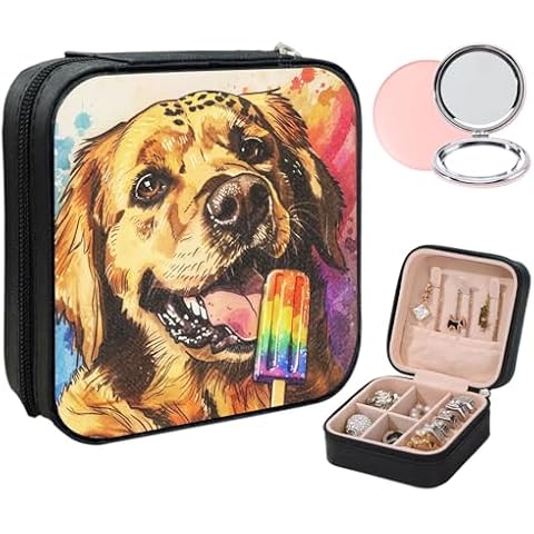 FXIANGWL Women's Travel Jewelry Case Cover