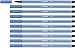 Price comparison product image Premium Felt Tip Pen - STABILO Pen 68 - Box of 10 - Dark Blue