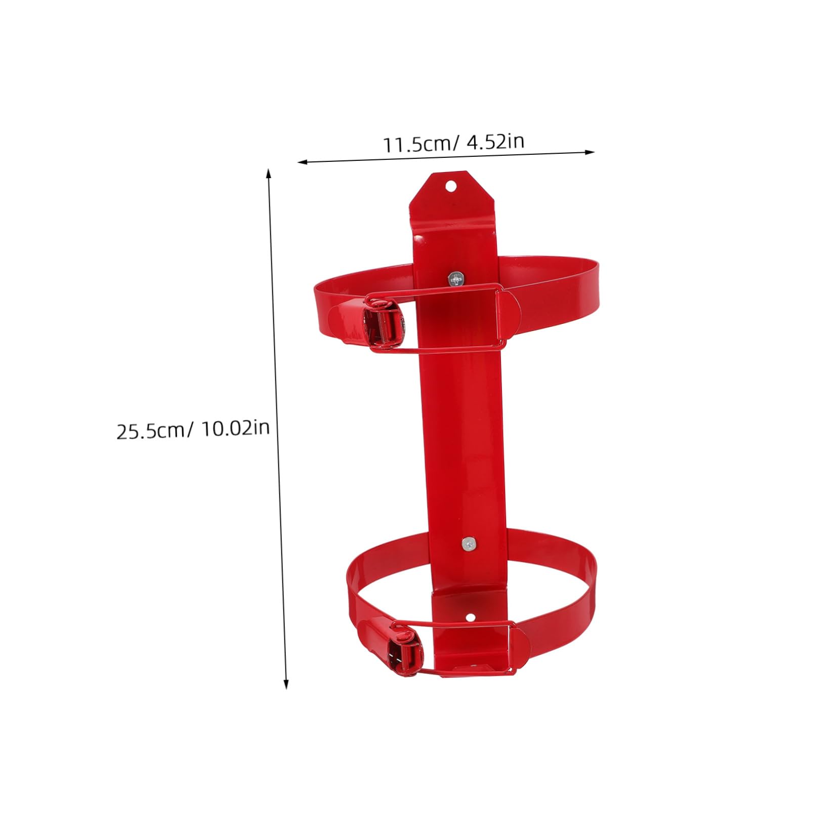 Angoily Support Mural réglable pour extincteur, 2 kg, pour Voiture, Bureau, entrepôt, Montage Peu encombrant, avec d'extincteur