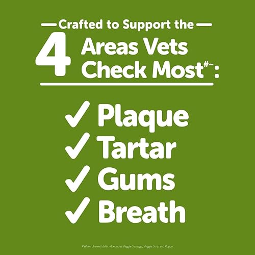 Miniatura 3 de WHIMZEES by Wellness Alligator - Masticables dentales naturales para perros, golosinas de larga duración, sin granos, refresca el aliento, raza